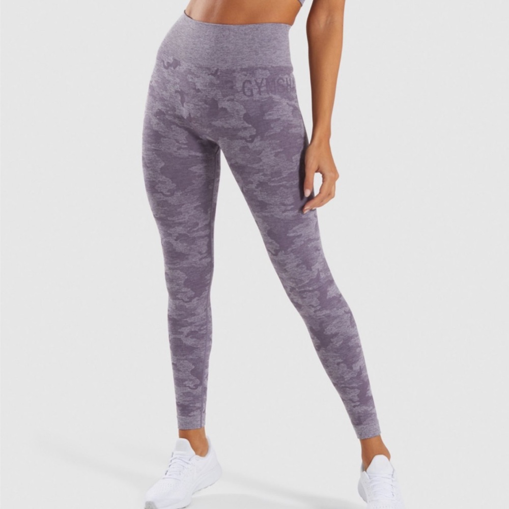 Authentic Gymshark Camo leggings size S
